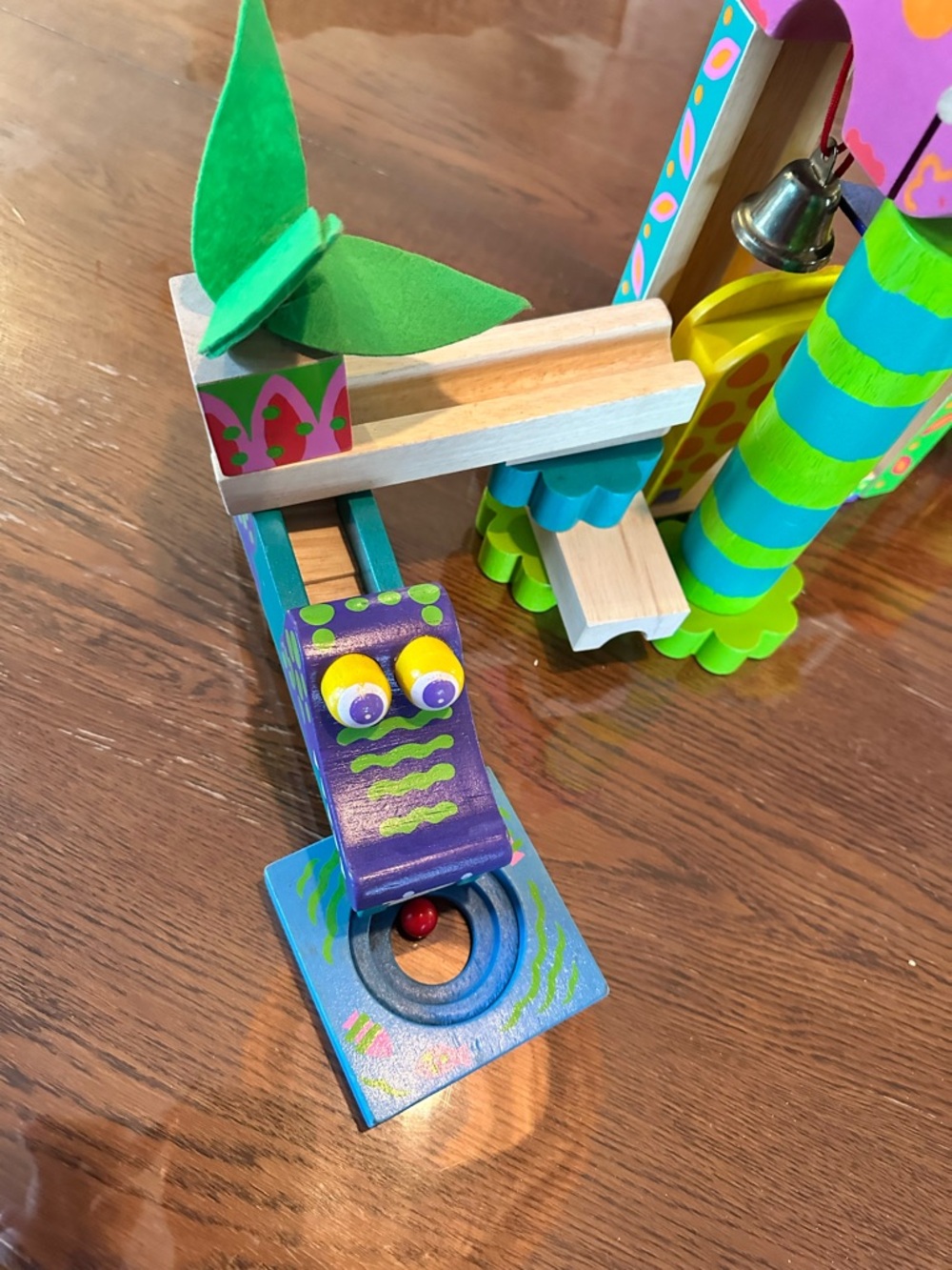 Alex toys wooden jungle Marble Run Toy - make your own run! - Picture 4 of 13